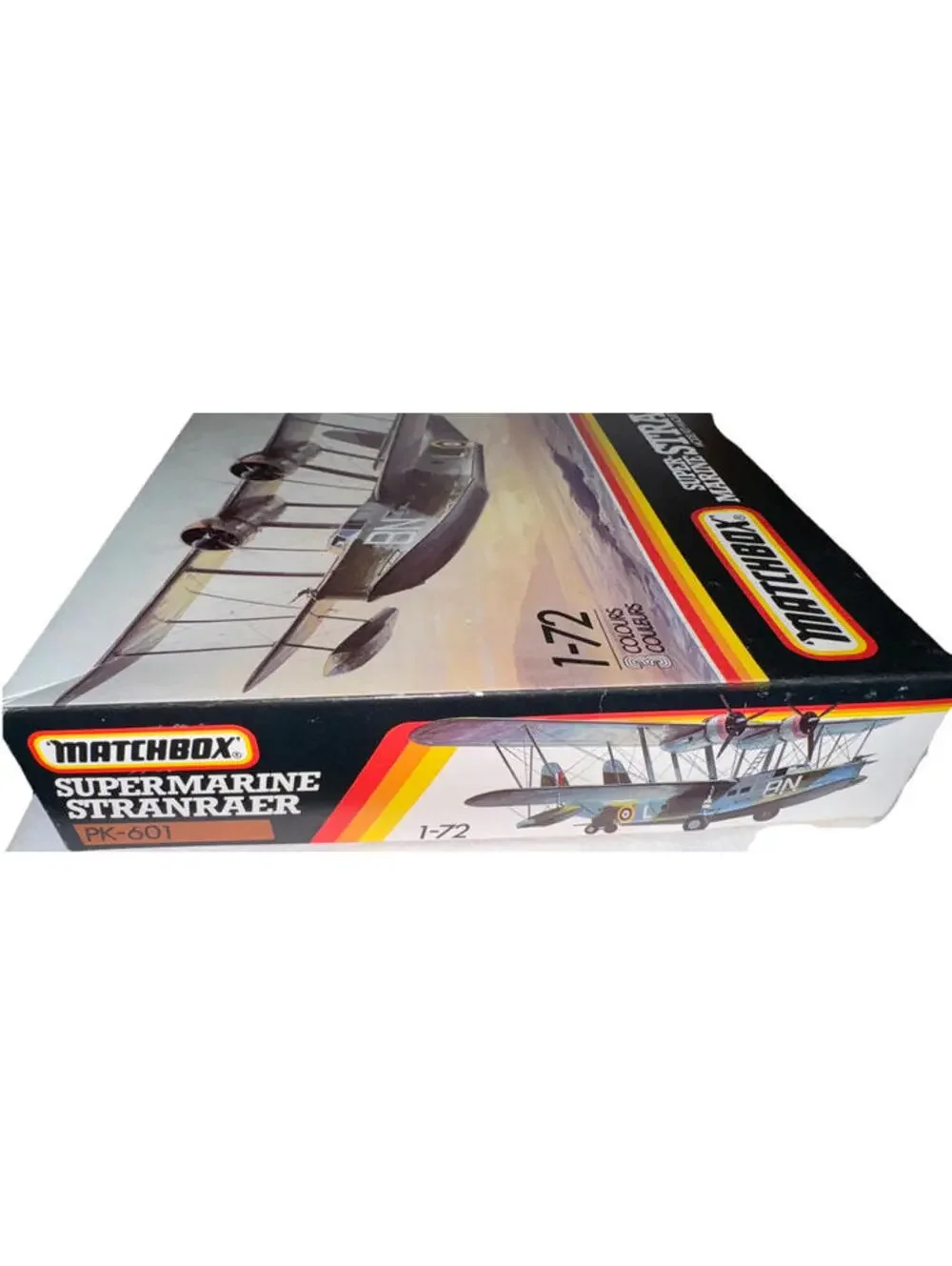 Matchbox Super-Marine Stranraer British Biplane Seaplane - Opened Box 1/72